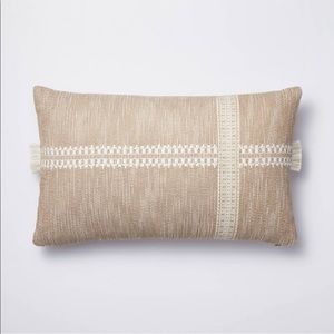 Studio McGee x Threshold New Oversized Lumbar Textured Striped Pillow SOLD OUT